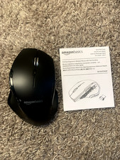 Wireless mouse- Full-Size Ergonomic Wireless Mouse with Fast Scrolling.