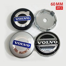 4 Stück Für VOLVO Logo 60mm Nabenkappen Felgendeckel Nabendeckel Radkappen Auto