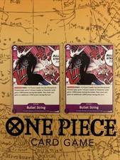 Bullet String OP14-078 English Playset (2 Cards) One Piece OP14 Azure Sea Seven