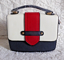 Handtasche Maritim Dreifarbig Damenhandtasche Abendtasche