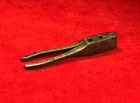 RARE CIVIL WAR SMALL CALIBER PISTOL BULLET / BALL MOLD / GREAT PATINA
