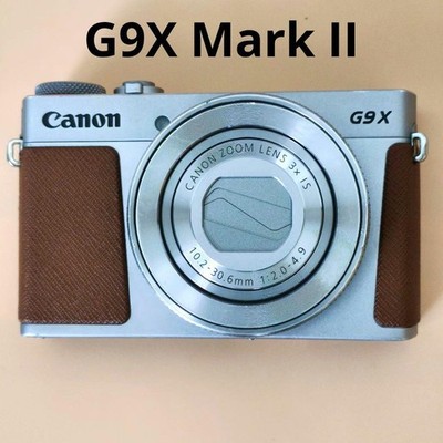 Canon PowerShot G9X Mark II Silber Kompaktkamera Fully Serviced Top