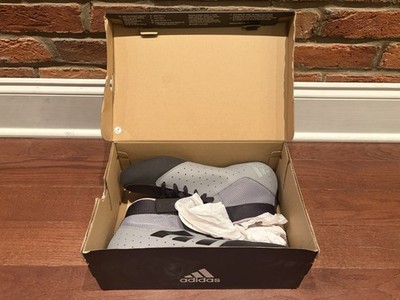adidas Mat Hog 2.0 Wrestling and Boxing Shoes Black/Grey Size 9.5 US Male 