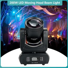 200W LED Moving Head Light Beam Stage DMX Spot Party Disco DJ Lighting