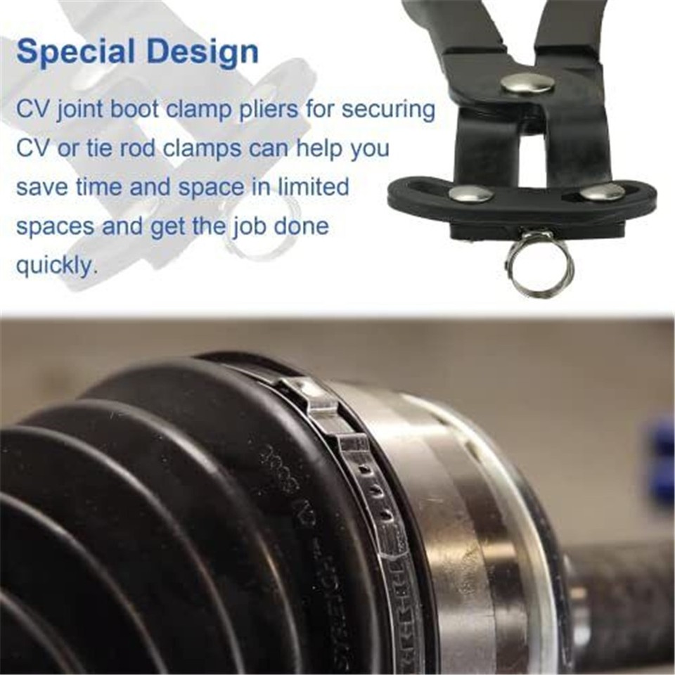 Neu CV Joint Axle Boot Clamp Zange Stahl Banding Hand Tool Auto Reparatur Tools