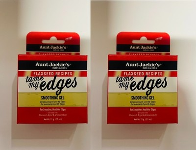 Aunt Jackie s Tame My Edges glättendes Edge Control Haargel 2,5 Unzen (2er Pack)