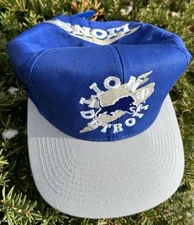 Vintage Detroit Lions Drew Pearson Twill NFL SnapBack Hat Cap NWOT 90s 