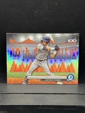 2024 Bowman Chrome Top 100 Max Clark #BTP-10 Detroit Tigers
