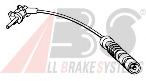 Alarm Sensor, brake lining wear fits CHRYSLER MERCEDES-BENZ | Fits A.B.S. 39501 - Afbeelding 1 van 4