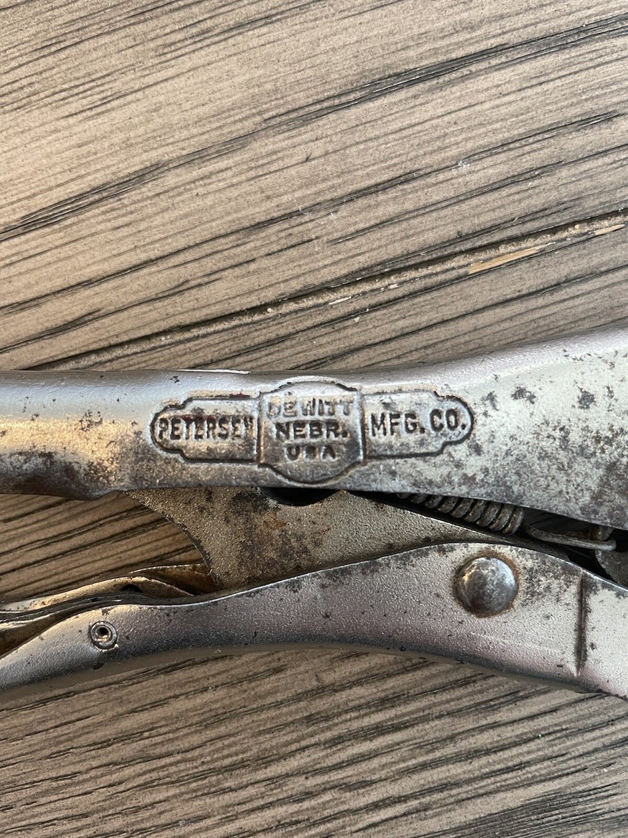 【新品未使用】USA PETERSEN社製 VISE GRIP 7WR VINTAGE PETERSEN VISE GRIP 7CR LOCKING PLIERS Worn Tool | eBay
