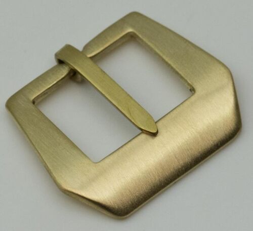 Sewn in BRONZE buckle for watch strap band replacement upgrade clasp pre v pam - Afbeelding 1 van 3