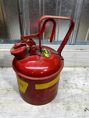 Vintage Eagle Manufacturing Co 1 Gallon Safety Can U1-10S Type 1 Gasoline