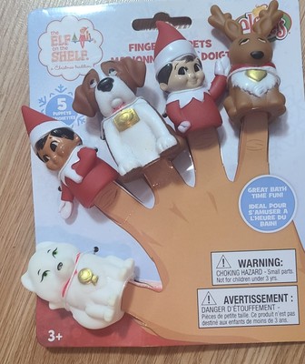 Elf on the Shelf Finger Puppets With Elf Pets!  Brand New! SET OF 5