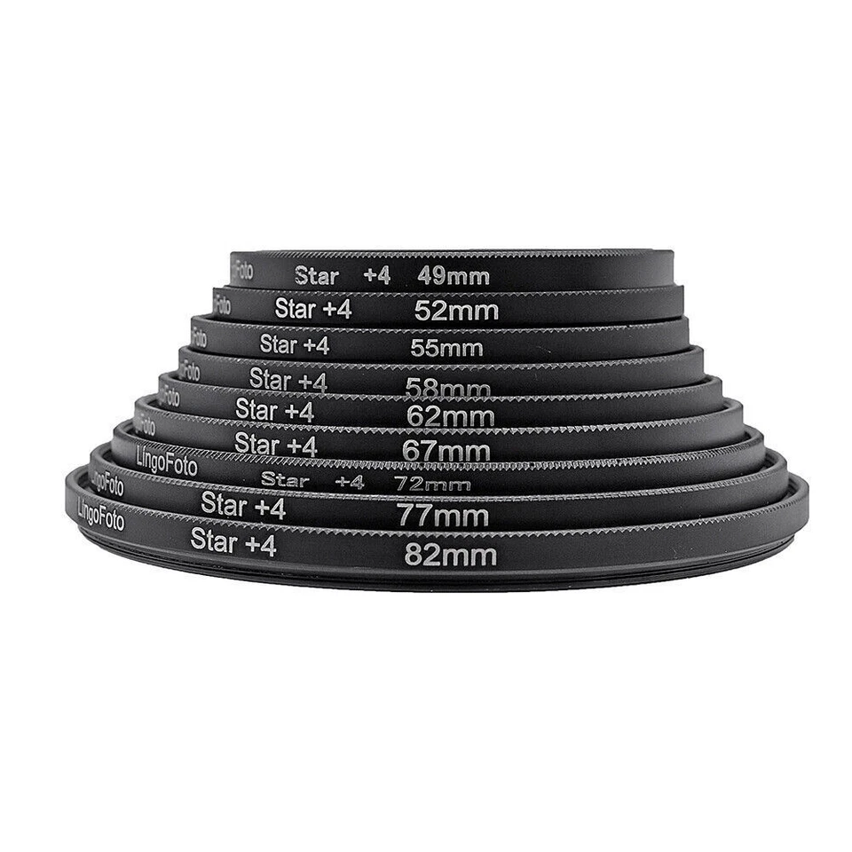 Star Filters Camera Lens 4/6/8 Points Star Filter 46/49/52/55/58/67/72/77/82mm - Image 3 of 4