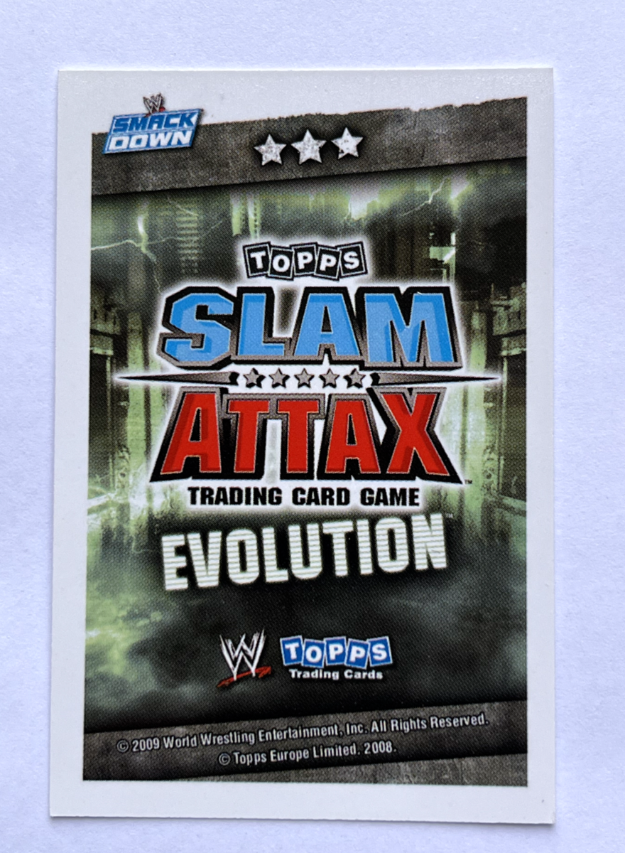 2009 WWE Topps Slam Attax Evolution TCG #093 JTG Smack Down Cards