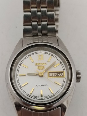 Vintage Seiko 5 Automatic 4206-0480 17 Jewels Day/Date Ladies Wristwatch  collect | eBay