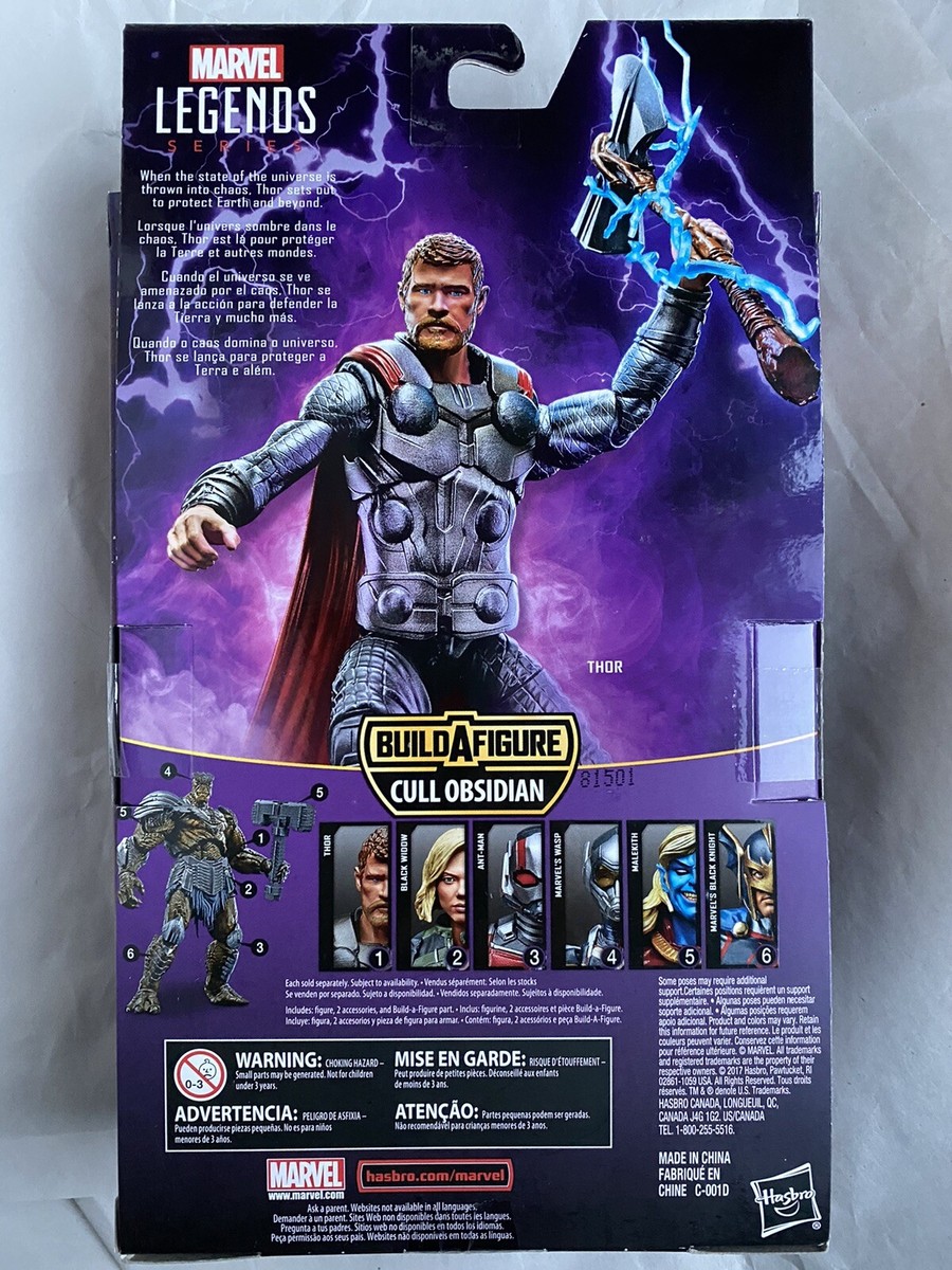 Marvel Legends Thor Avengers Infinity War Series BAF Cull Obsidian
