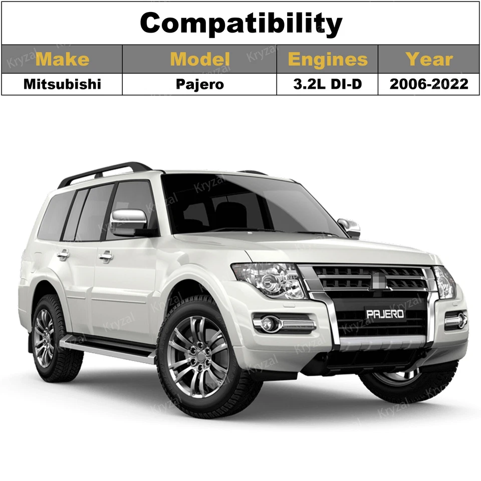 Intercooler Hose Turbo Pipe Kit for Mitsubishi Pajero NS-NT-NW-NX 2006-2022 3.2L - image 2 of 4