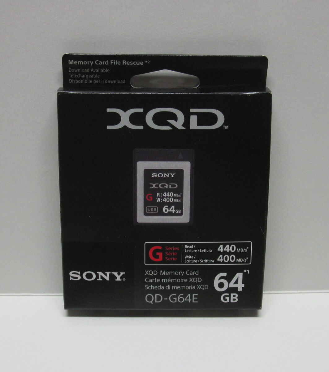 Sony 64GB XQD G 400MB/S best memory SD card for Nikon Z6 Z7 Sony 64GB XQD G 400MB/S best memory SD card for Nikon Z6 Z7