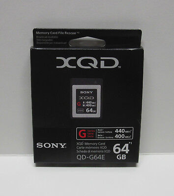 Sony 64GB XQD G 400MB/S best memory SD card for Nikon Z6 Z7 Sony 64GB XQD G 400MB/S best memory SD card for Nikon Z6 Z7