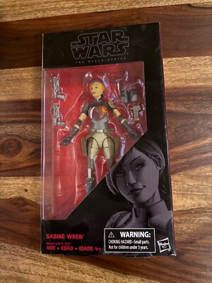 STAR WARS Black Series Action Figur - SABINE WREN #33 - NEU OVP - 6''