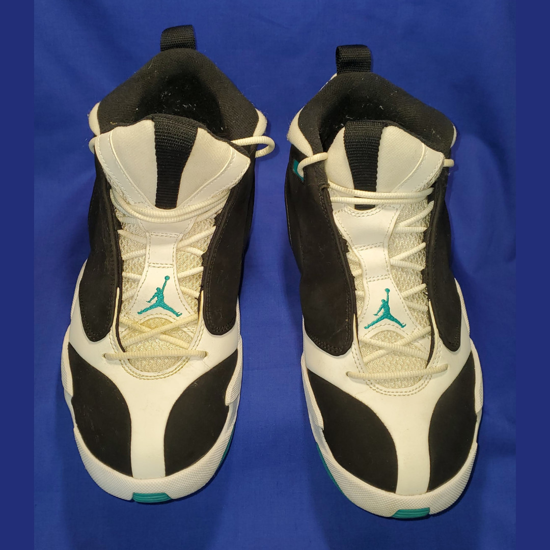 Jordan Jumpman Quick 23 Black Turbo Green Size 11 Gem