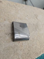 ford mainline chrome trim bottom connector windshield 1953 