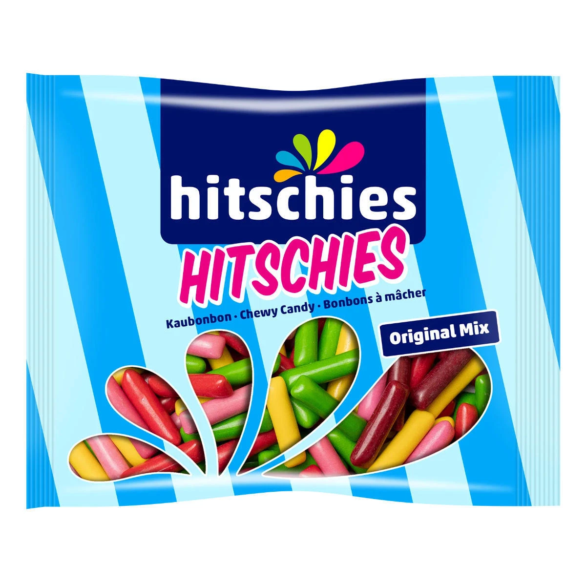 HITSCHIES SOUR MÉLANGE Bonbons Tendres Avec Prickelndem Fruits