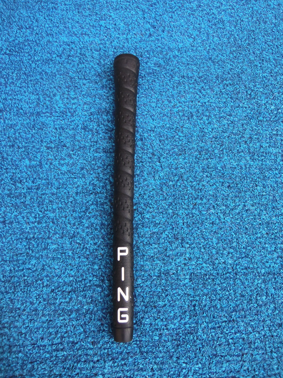 Vintage Ping Black Rubber Classic Spiral Dimple Grip by Golf Pride -New ...