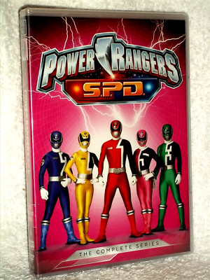 Power Rangers S.P.D. Complete Series [2005] (DVD, 2017, 5-Disc) spd action kids