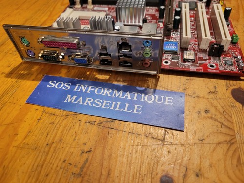Carte Mère MSI MS-7061 VER : 1.0 + Dissipateur et Ventilo + CPU et Platine AR - Afbeelding 3 van 13