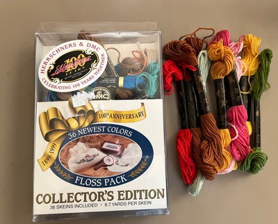 Herrcshners & DMC 100th Anniversary Collector's Edition Variety Color Floss Pack