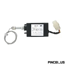 1pc XHQ-PT Diesel Generator Engine Stop Solenoid Valve Flameout Device DC 12V