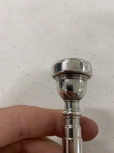 Vincent Bach 5C Silver Plated Trumpet Mouthpiece MP FREE SHIPPING!! - Picture 2 of 6