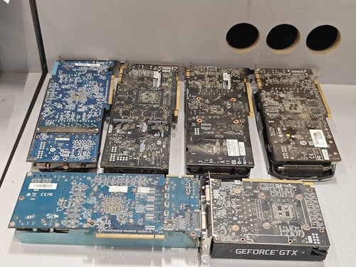 Lot of 6 Used Faulty Graphics Cards - No Accessories - Photo 4/5