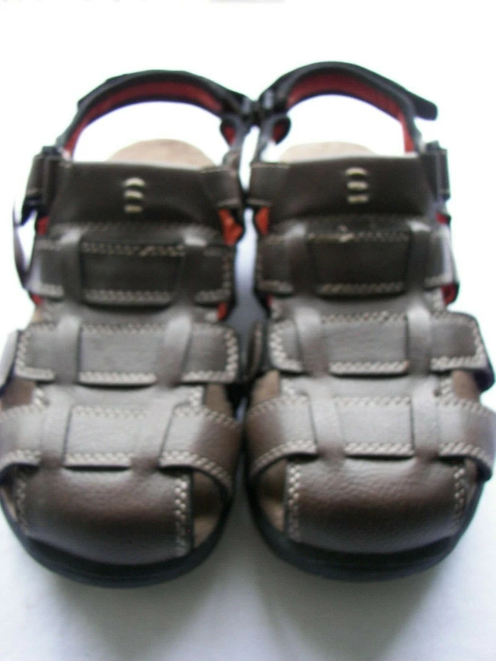 NUEVO CON ETIQUETAS NIÑOS ARIZONA JEAN CO. ZAPATO SANDALIA MARRÓN MEDIO Talla 5 AZ Darcy Foto 3 de 4