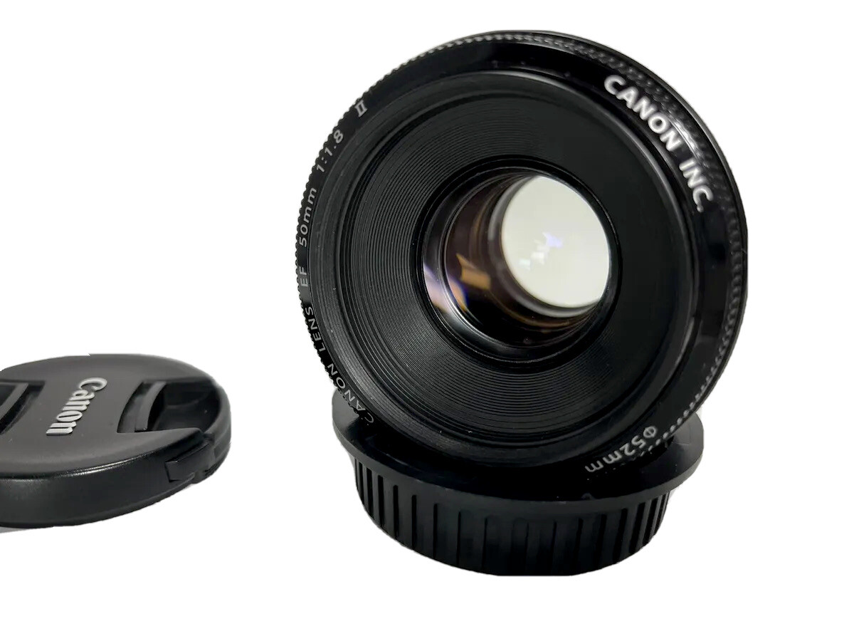 Canon EF 50mm f/1.8 II レンズ Canon EF 50mm f/1.8 II Lens for sale online | eBay