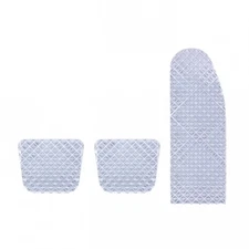 Chrome Billet Aluminum Diamond Pedal Set f/ 2014-2018 Peterbilt 567/579/587