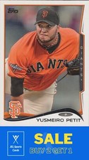2014 Topps #127 Yusmeiro Petit