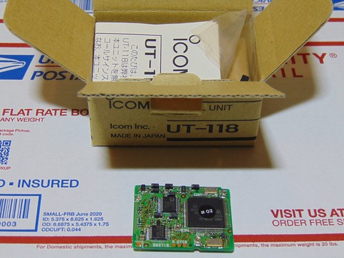 Icom UT-118 D-Star Digital Plug-In Unit for IC-R2500 PCR2500 V82 2200H - Photo 3/15