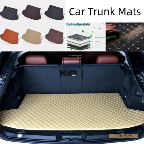 Car Floor Mats Fit Ford All Series Rug Auto Waterproof Carpets PU Leather Custom - Imagen 42 de 43