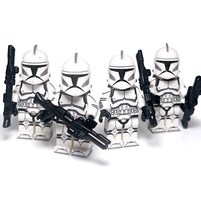 Phase Custom Lego Minifigures Star Wars Phase White Clone