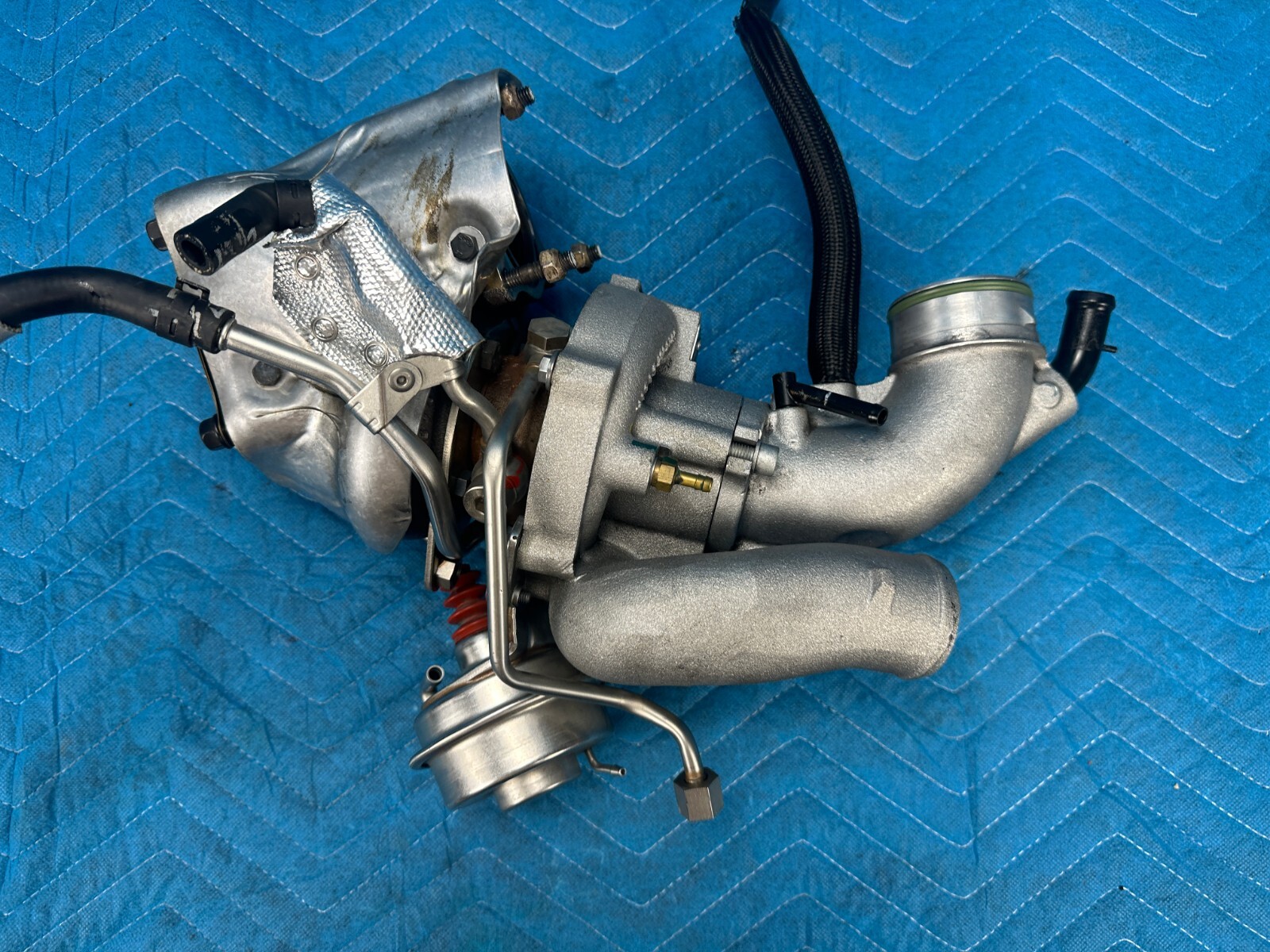 Bentley Cont Flying Spur 6.0L W12 Turbocharger Driver's Side 29k 2006-2012 OEM