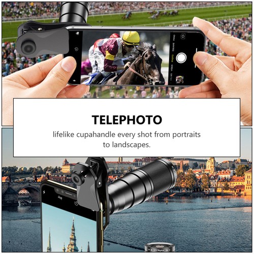 Handy Monokulare Weitwinkel Handy Adapter Clip Auf Handy Len - 第 2/12 張圖片