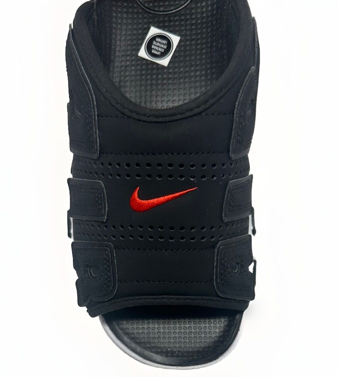 Nike Air More Uptempo Slide Sandals Mens US Size 8 Black Nike Air More Uptempo Slide Sandals Mens US Size 8 Black