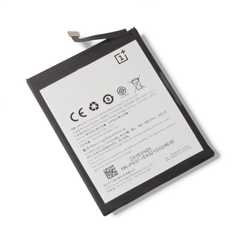 Oneplus Batteria originale BLP607 per ONEPLUS X 2525mAh Pila Ricambio Nuova Bulk - Immagine 3 di 4