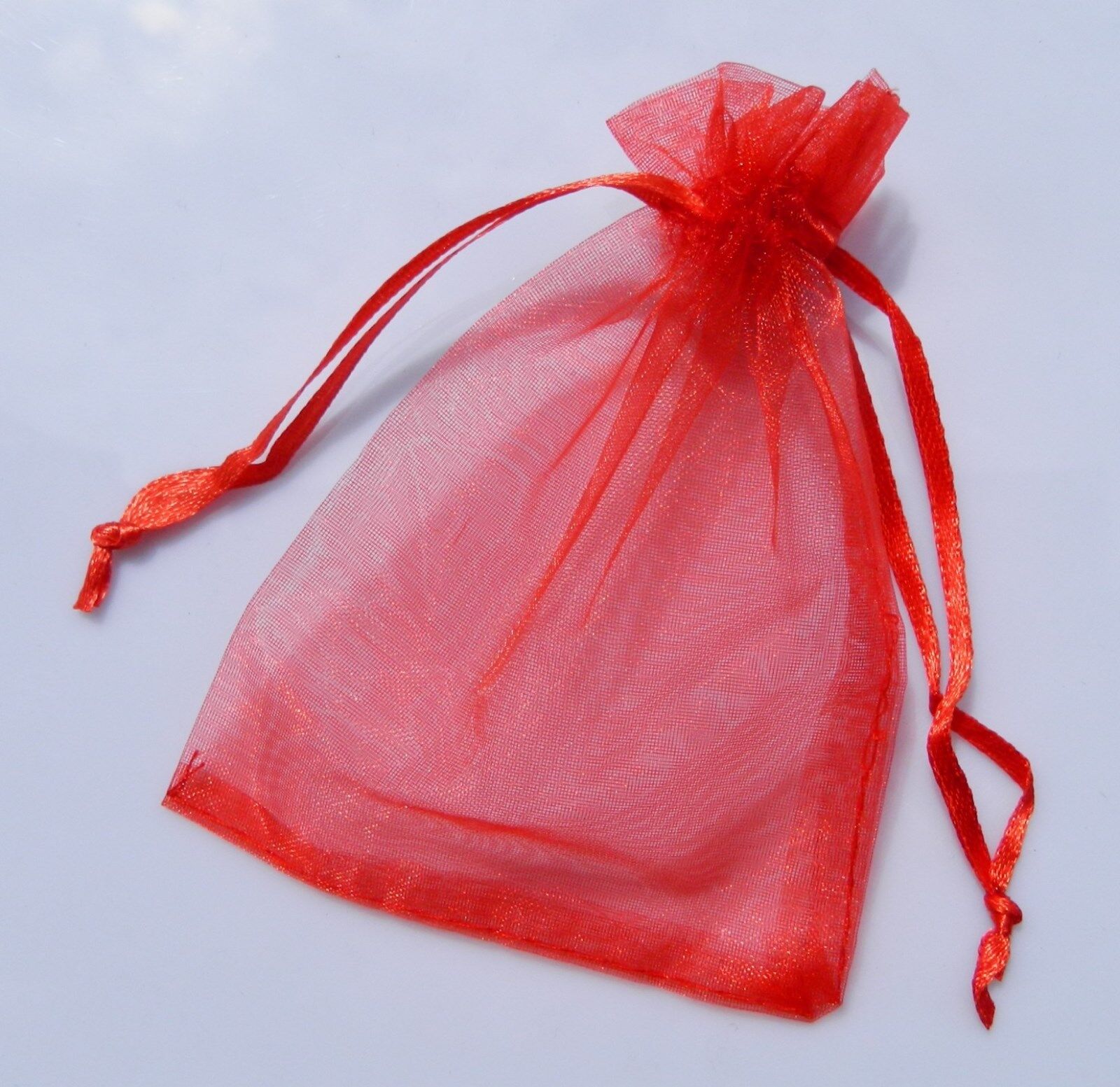 Organza Wesele Impreza Ulubiona Dekoracja Prezent Cukierki Przeźroczyste torby Torebki - Zdjęcie 21 z 22