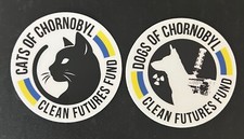 Chernobyl Vinyl Sticker Dogs of Chornobyl  Cats of Chornobyl Stickers