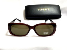 VTG RARE 80s GIANNI VERSACE MOD 471 SUNGLASSES COL 686 EYEWEAR BROWN GLASSES
