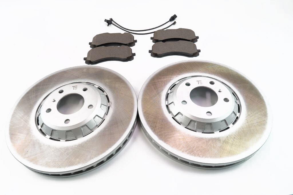 Bentley Bentayga front brake pads and rotors TopEuro #1669